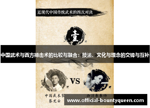 中国武术与西方搏击术的比较与融合：技法、文化与理念的交锋与互补